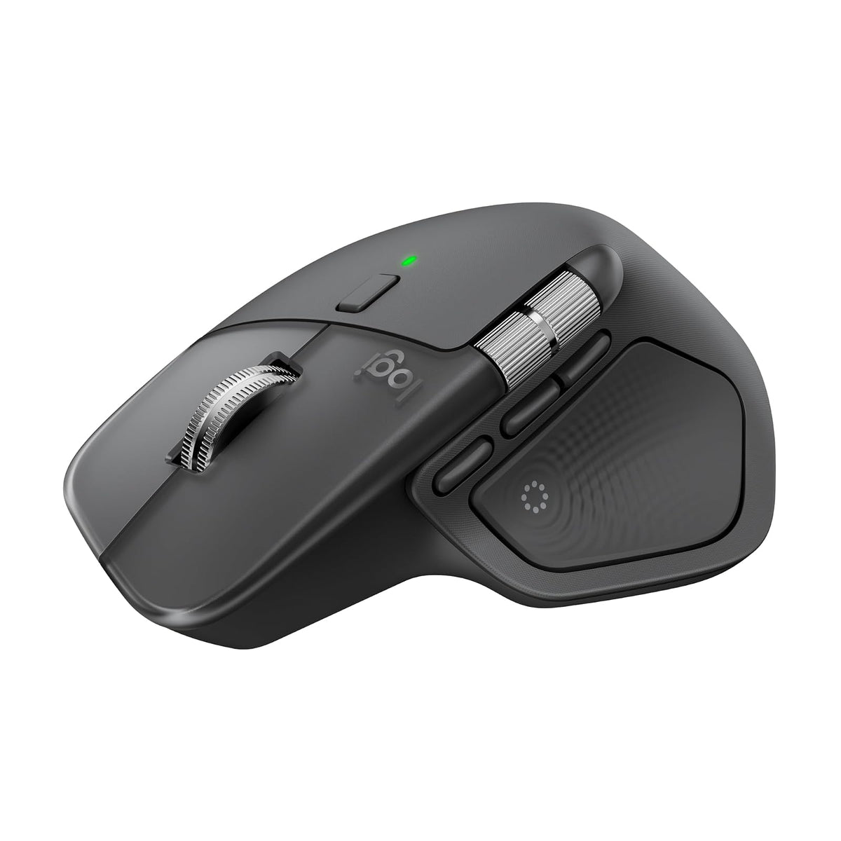 Logitech MX Master 4 Mouse Inalámbrico Recargable - MX Master 4 Performance USB-C + Bluetooth - Grafito