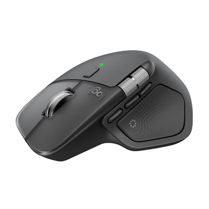 Logitech MX Master 4 Mouse Inalámbrico Recargable - MX Master 4 Performance USB-C + Bluetooth - Grafito