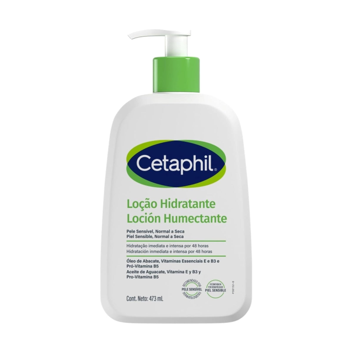 Cetaphil Loción Humectante Facial Corporal Textura Ligera Piel Mixta 473 ml | Hidrata hasta 48 h, restaura barrera cutánea en 1 semana, con niacinamida, pantenol, vitamina E y aceite de aguacate ligero.
