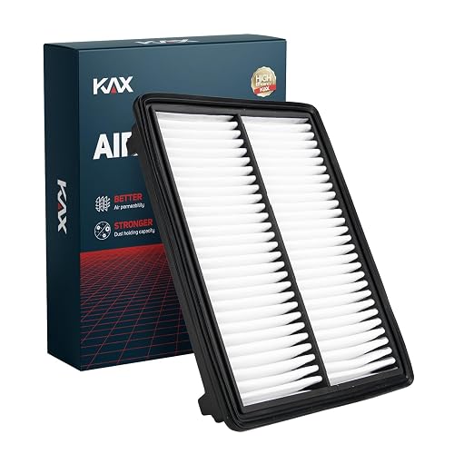 KAX Filtro de Aire del Motor, CA10468 Reemplazo para Honda Accord 3.5L V6 2008-2012, Crosstour 2012-2015, Accord Crosstour 2010-2011, Acura TL 3.5L/3.7L V6 2009-2014, Aumenta la Aceleración