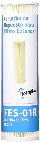 Rotoplas 300000 Cartucho de Repuesto Filtro Estandar, Blanco