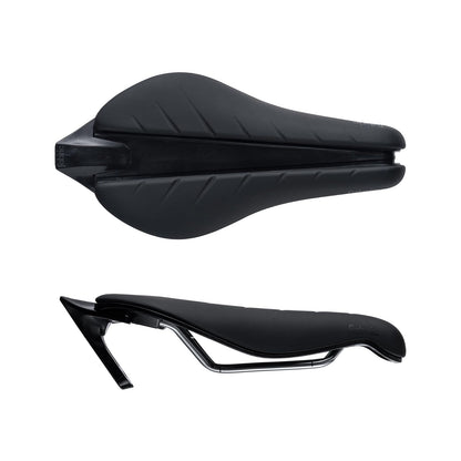 Fabric Flat Road Bike Saddle Minimal Padding Maximum Power Bicycle Saddle