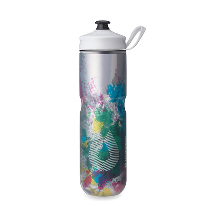 HydraPak Botella Polar Aislada para Deporte - Splash multi - 700 ml