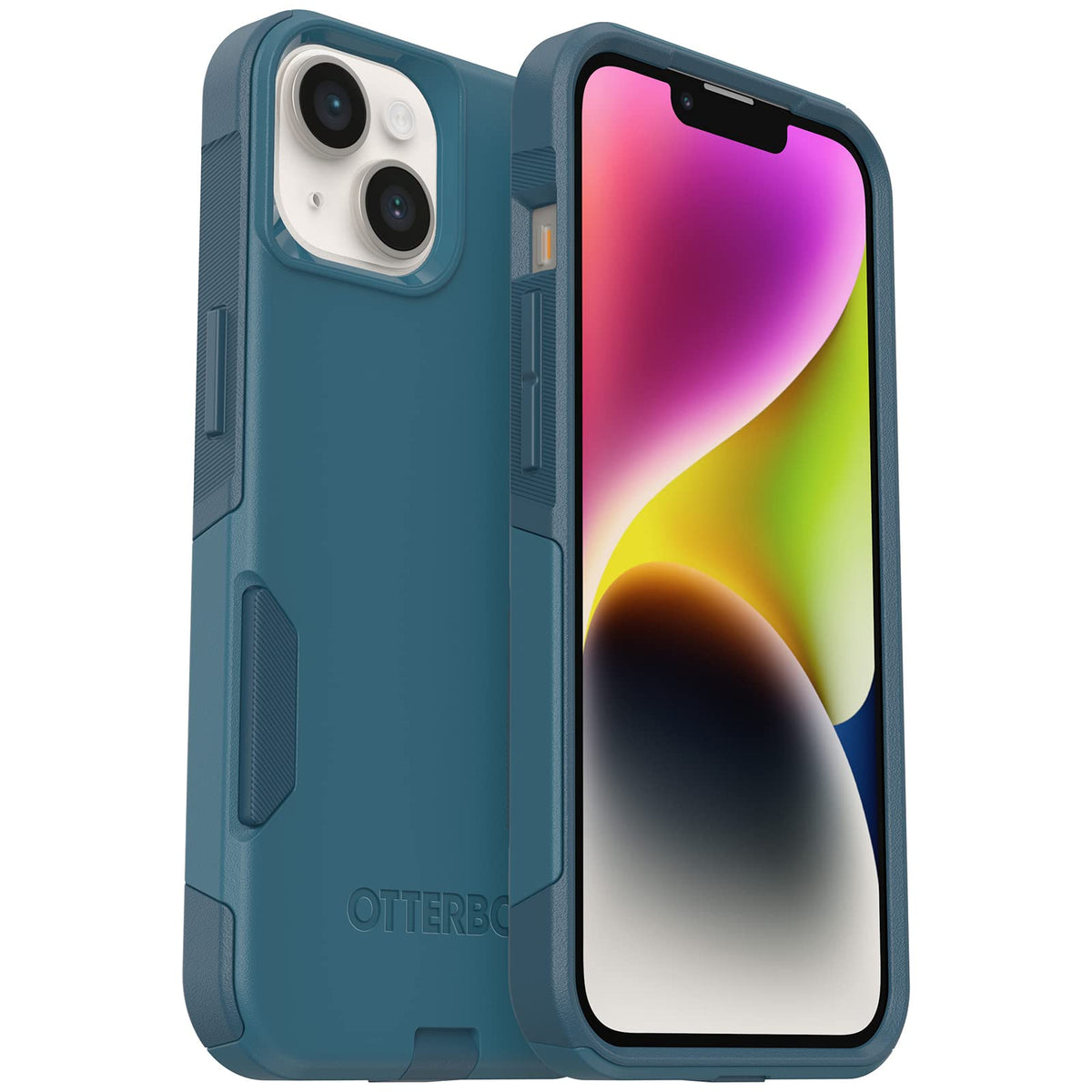 Otterbox Funda para iPhone 14 Y iPhone 13 Commuter Series - Dont Be (), Delgada Y Resistente, Fácil De Bolsillo, con Protección De Puerto Azul