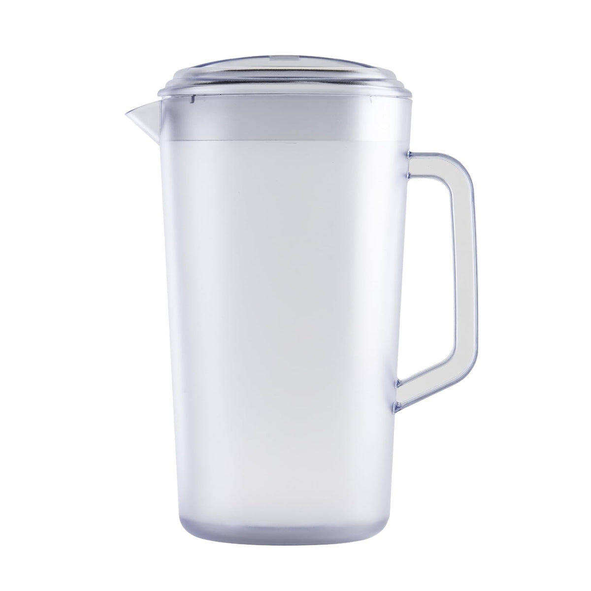 G.E.T. Jarra de plástico resistente de 1 galón con tapa, transparente, última intervensión de BPA