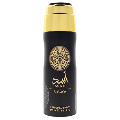 Asad by Lattafa for Men - 6.67 oz Body Spray