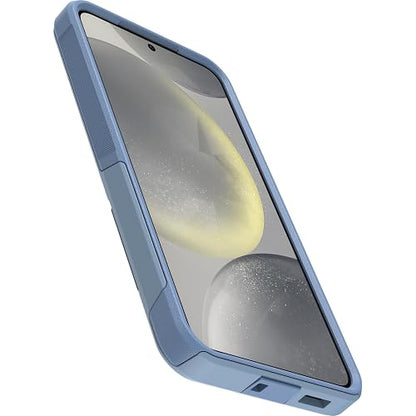 OtterBox - Funda para Samsung Galaxy S24 Commuter Series, Tela Vaquera crujiente (Azul), Delgada y Resistente, Apta para el Bolsillo, con protección de Puerto