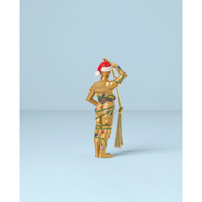 Lenox 894898 Star Wars C-3PO Ornamento, Navidad