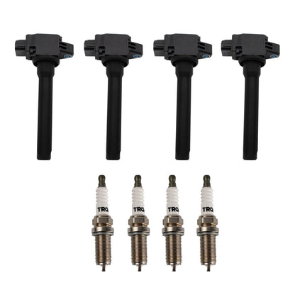 TRQ Kit de bocinas de encendido y bujías compatible con Mitsubishi Outlander Sport 2018-2019