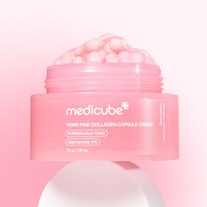 PDRN Pink Collagen Capsule Cream by Medicube for Women - 1.94 oz Cream