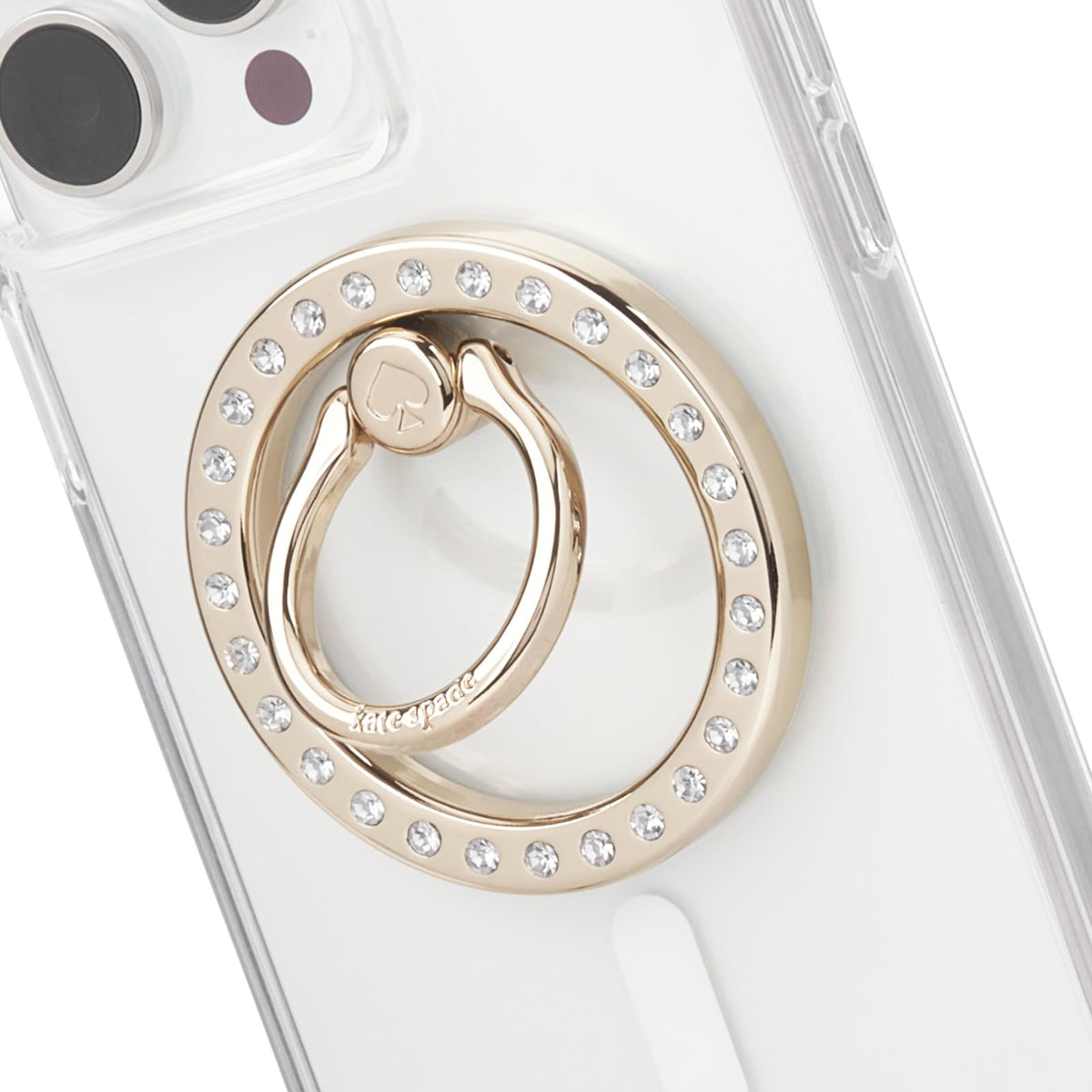 kate spade new york - Anillo magnético para teléfono con Soporte, extraíble y Plegable, Juego en Piedra