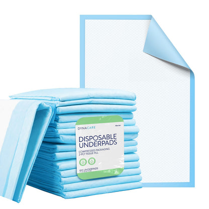 Dynarex Disposable Underpad, 17 inches X 24 inches, 100 Count