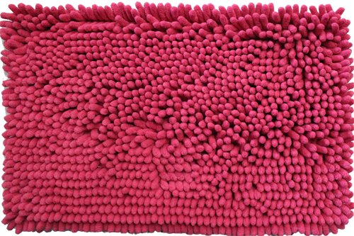 DIB TSC050-1000/104 Tapete de Baño, Shaggy Coral, 50X80 cm, Color Pink