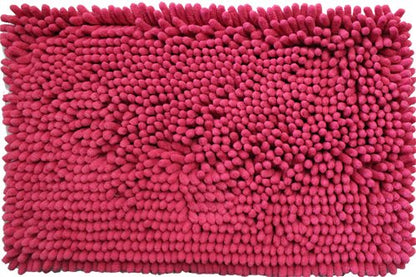 DIB TSC050-1000/104 Tapete de Baño, Shaggy Coral, 50X80 cm, Color Pink