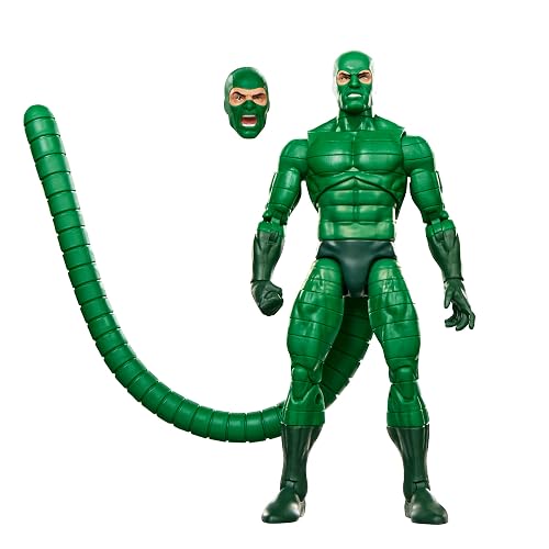 Marvel Legends Series, Marvel’s Scorpion, Figura Coleccionable de los cómics del Hombre Araña a Escala de 15 cm con Cola Flexible de Alambre