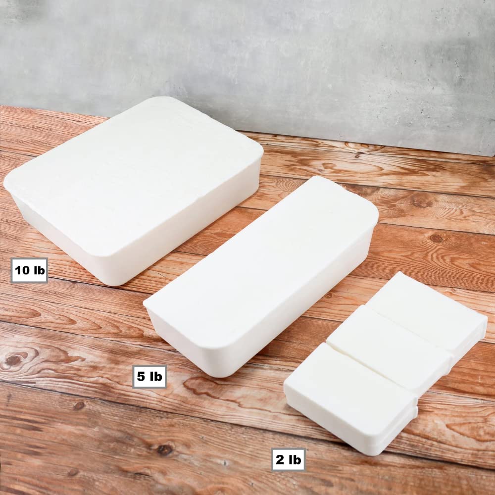 Primal Elements Base de Jabón Blanca Humectante Derretible para Artesanos - 5 Libras