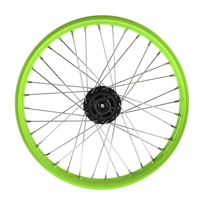 Italika Ensamble Rin Delantero Verde Compatible DM 200