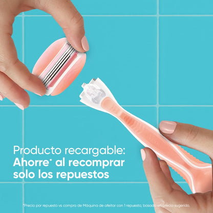 Gillette Cartucho Rastrillo Mujer Venus Ultra Comfort Spa 4 Ud