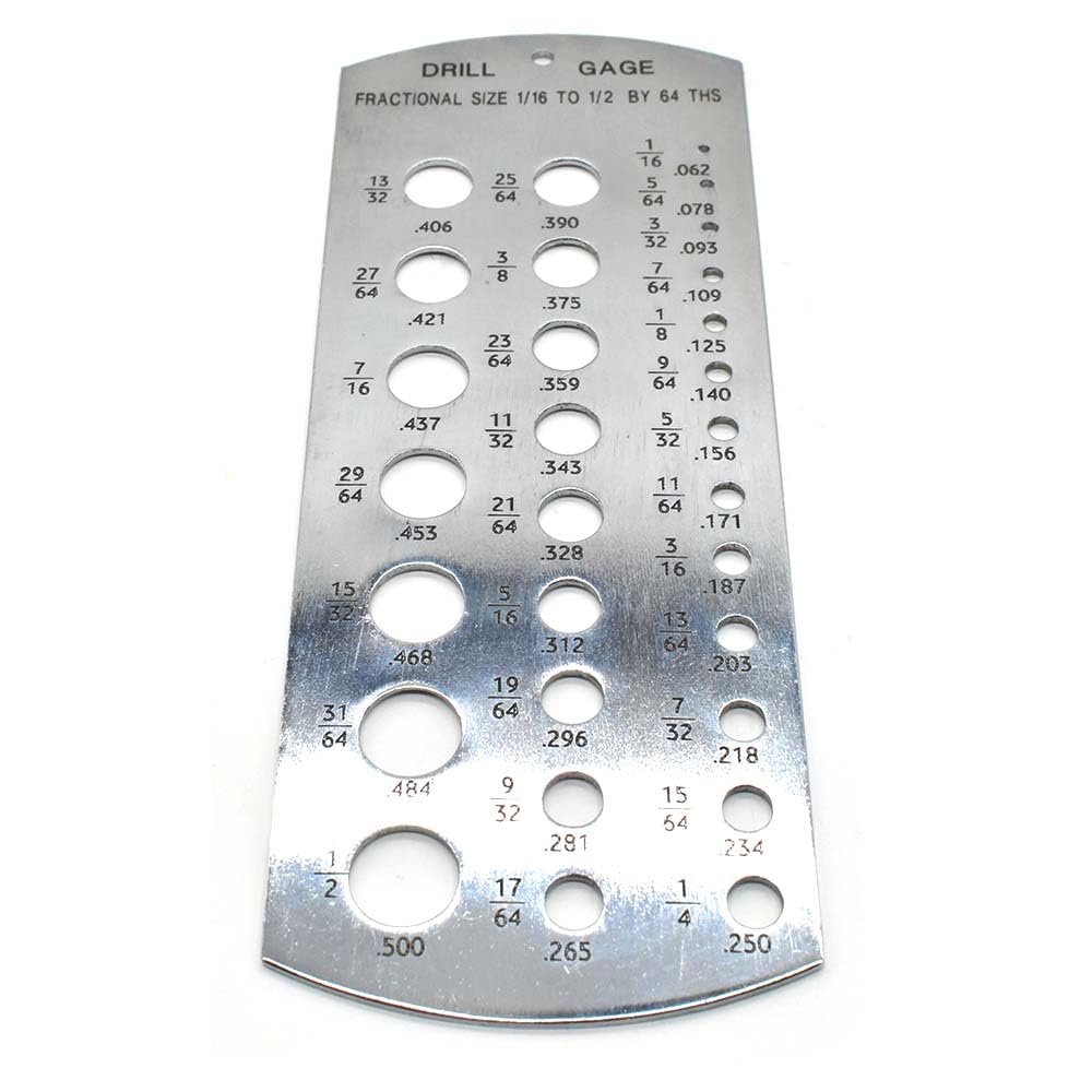 Big Horn 19259 Drill Gage Set, 3 piezas