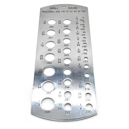 Big Horn 19259 Drill Gage Set, 3 piezas