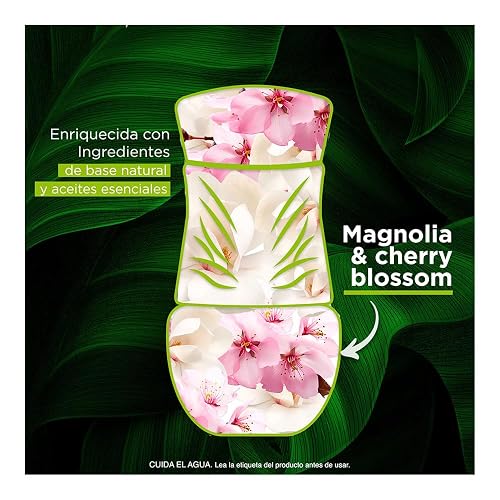 Air Wick Repuestos Para Aromatizante De Ambiente Continuo, Aroma Magnolia & Cherry Blossom, 5 Piezas de 20 ml c/u