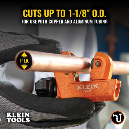 Klein Tools Mini Cortador de Tubos 50047-1 1/8 Pulgadas