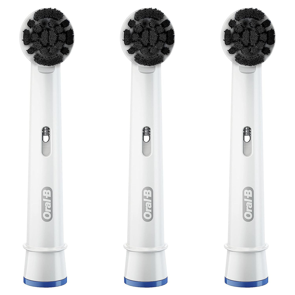 Oral-B Cabezales de repuesto para cepillo de dientes eléctrico de carbón, 3 unidades