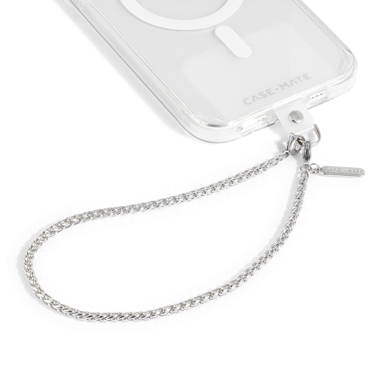 Case-Mate Correa de Muñeca con Abalorio para Celular - Dainty Silver Chain