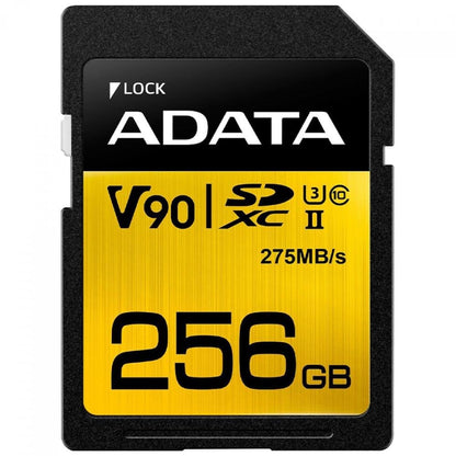 ADATA Premier 256GB One SDXC UHS-IIU3 Class10 V90 3D Nanda SDX256GUII3CL10-C