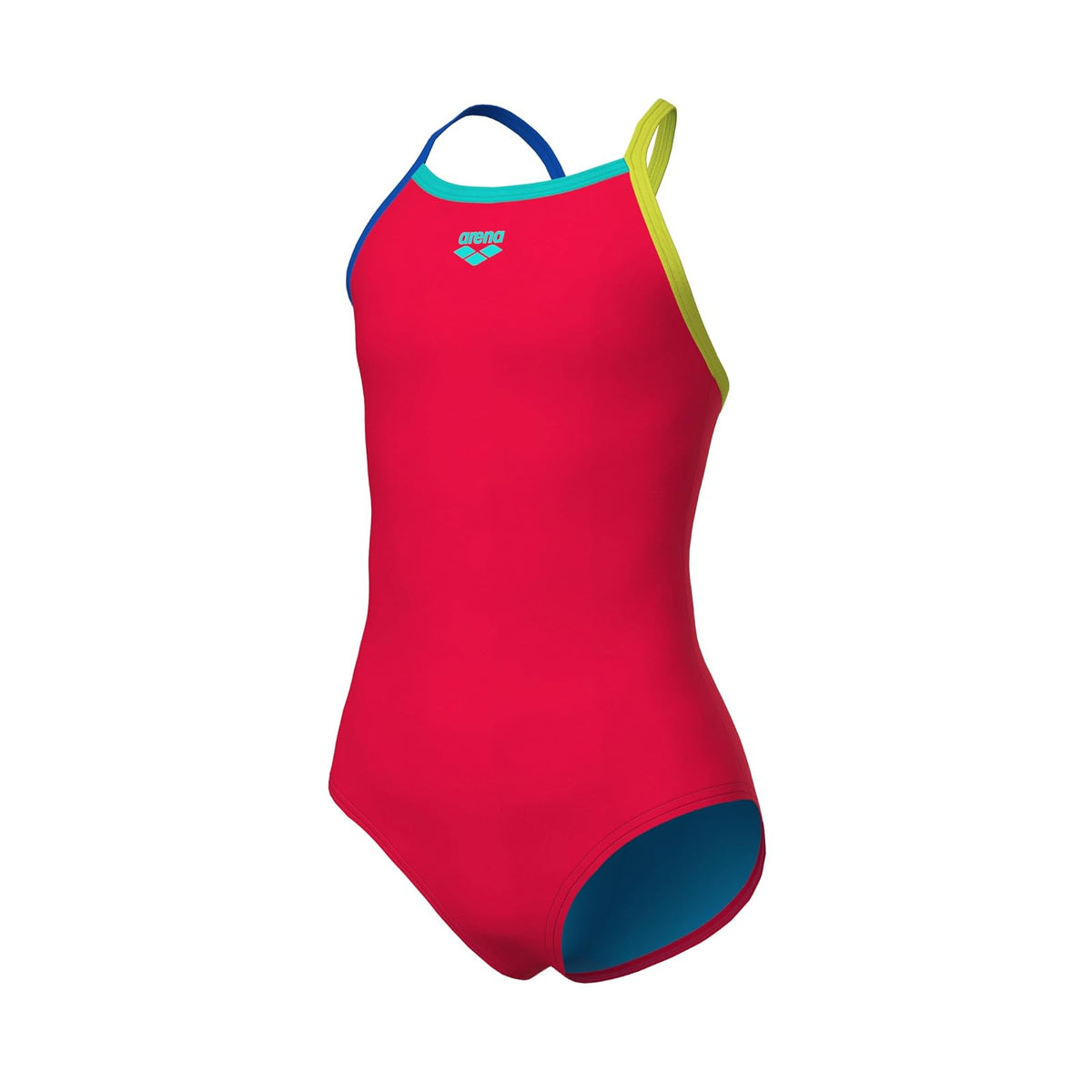 Arena Arena Feel Girls' Light Drop Back Solid Swimsuit Traje de baño de una Sola Pieza Niñas