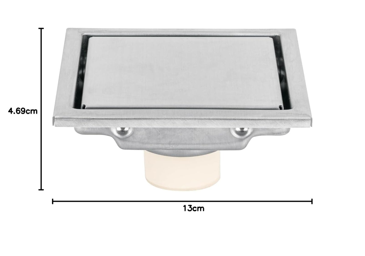 Foset RS-703, Resumidero reversible de 4" anti olores acero inoxidable