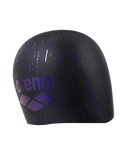 Arena Unisex Shine Silicone Swim Cap for Women and Men Fitness Swimmers Intensive Training Durable Soft Elastic Bathing Cap