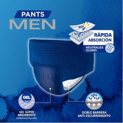 TENA Ropa Interior Desechable Pants Men Talla: G 13 piezas