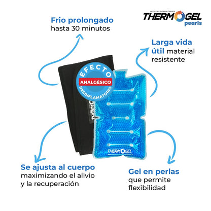 Thermo Gel Pearls Compresa Térmica para Frío Grande