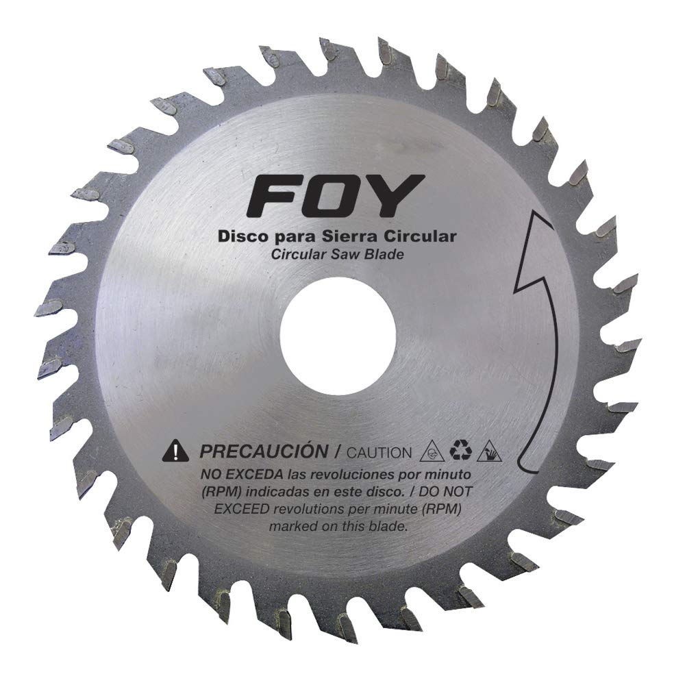 Foy 143557 Disco para sierra circular para corte madera 40 dientes, 10"