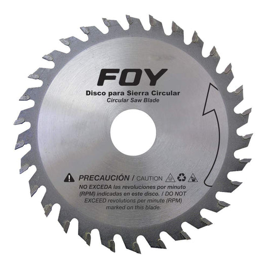 Foy 143557 Disco para sierra circular para corte madera 40 dientes, 10"