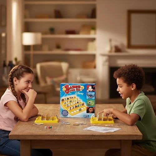 Disney Juego de Mesa Infantil ¿Sabes Quién Es? Novelty Corp | Adivina los Personajes, Diversión Familiar