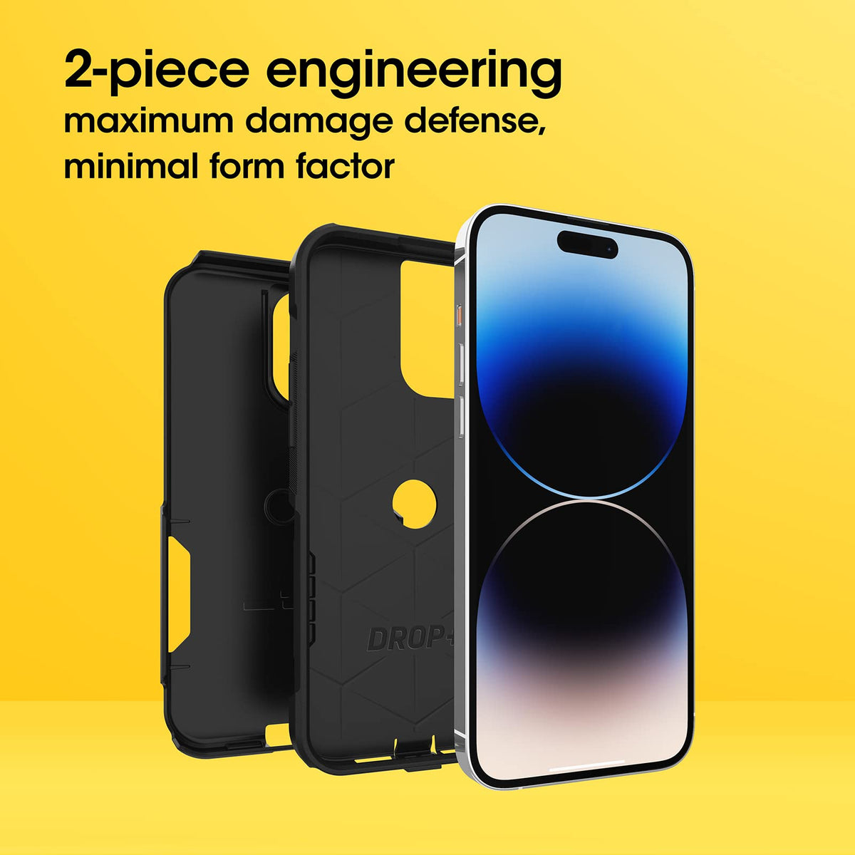 OtterBox COMMUTER SERIES para iPhone 14 Pro Max (ONLY) - NEGRO