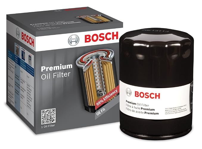 Bosch Automotive Filtech Premium Filtro de Aceite 3334 para Buick/Cadillac/Chevrolet, Negro
