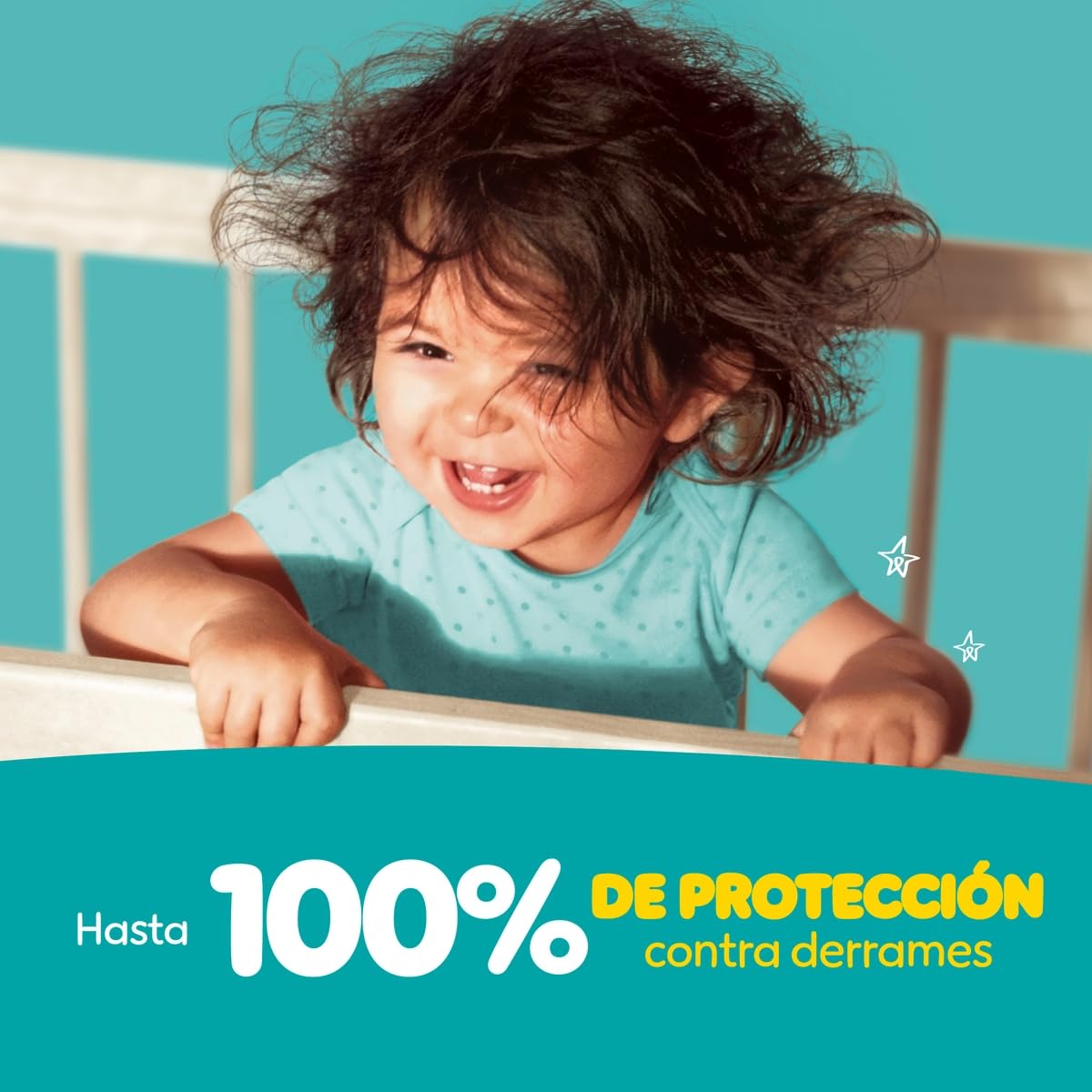 PAMPERS Baby Dry Pañales Desechables Unisex Etapa 7, 54 Uds, Bebé +19 Kg