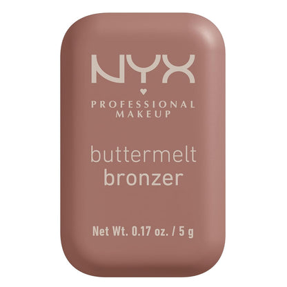 NYX Buttermelt Bronzer Cremoso en Polvo Butta Ballin - Biscuit (café canela)