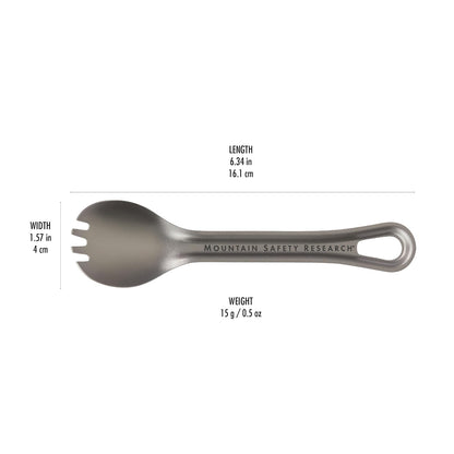 MSR Titan - Spork de titanio ultraligero