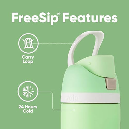 Owala Star Wars FreeSip - Botella de agua aislada de acero inoxidable con popote para deportes y viajes, sin BPA, 24 onzas, más fuerte de lo que piensas