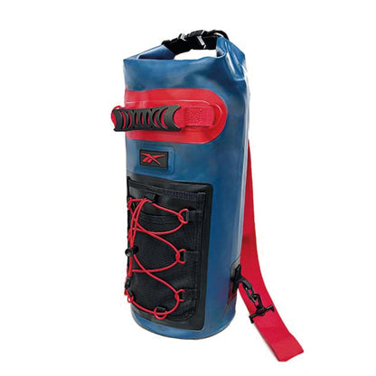 Reebok - Dry Bag, Capacidad de 10 litros, Color Azul/Rojo