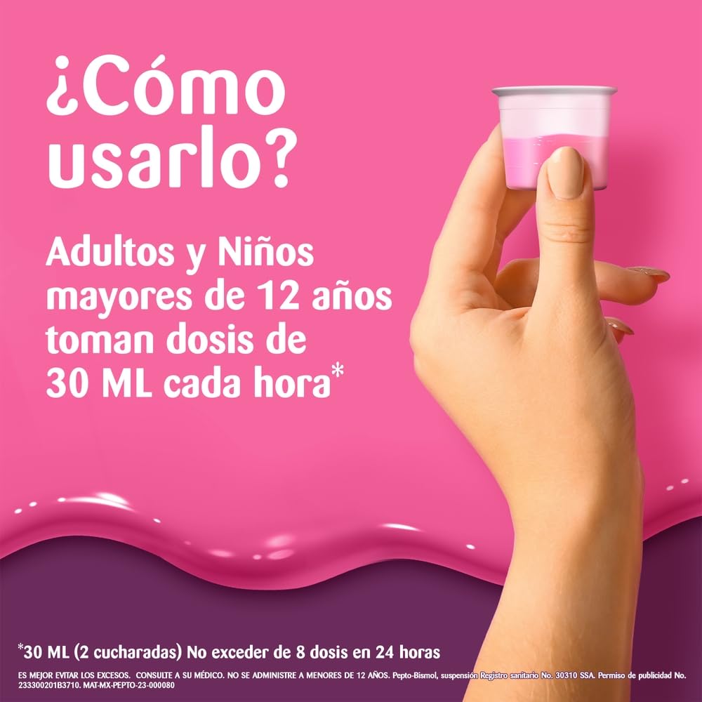 Pepto-Bismol Plus Sabor Original 236ml