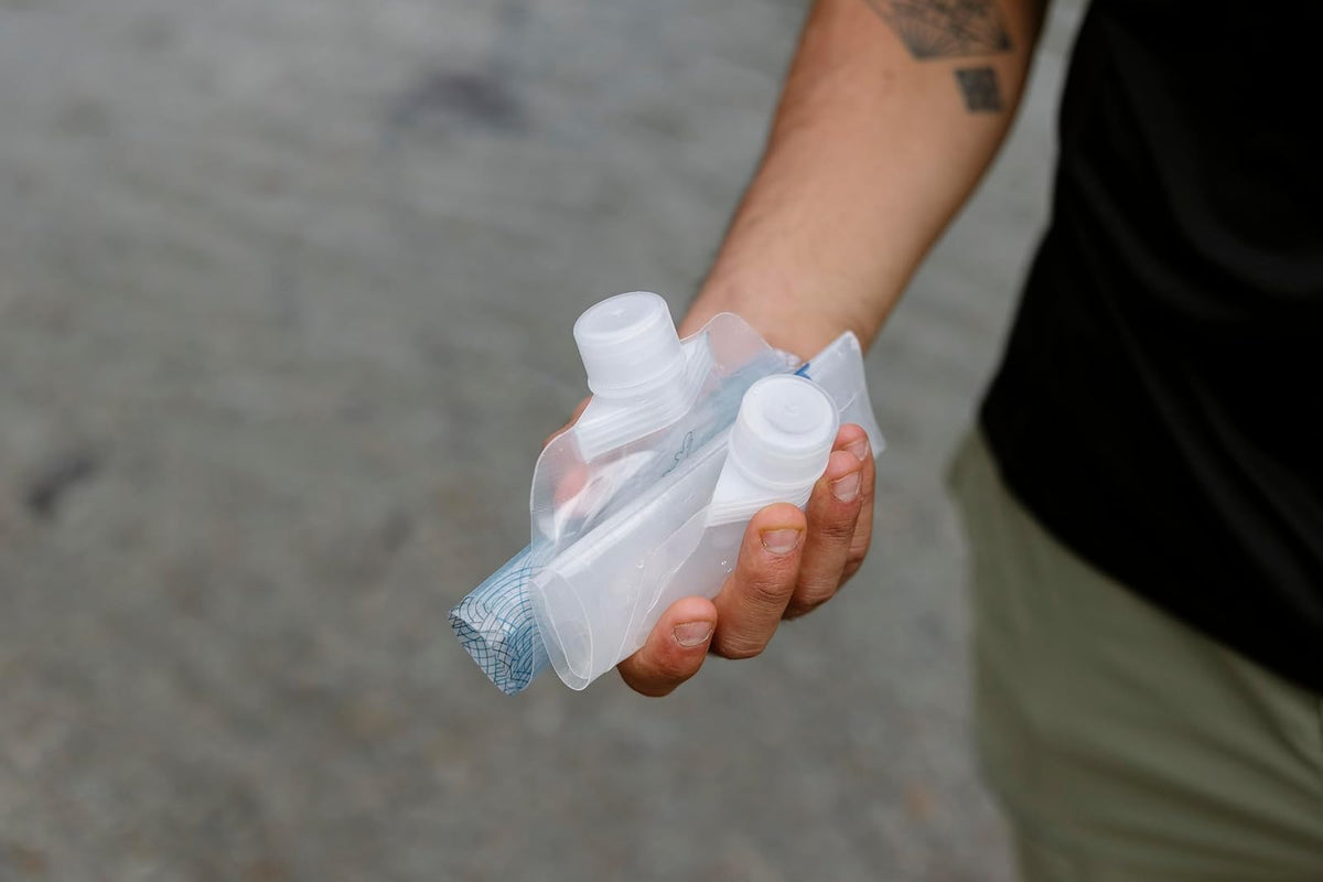 Platypus SoftBottle - Botella de agua plegable para mochileros