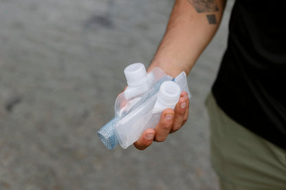 Platypus SoftBottle - Botella de agua plegable para mochileros