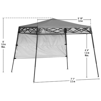 Quik Shade Go Hybrid Sun Protection Pop-Up - Mochila Plegable compacta y Ligera con Base Inclinada