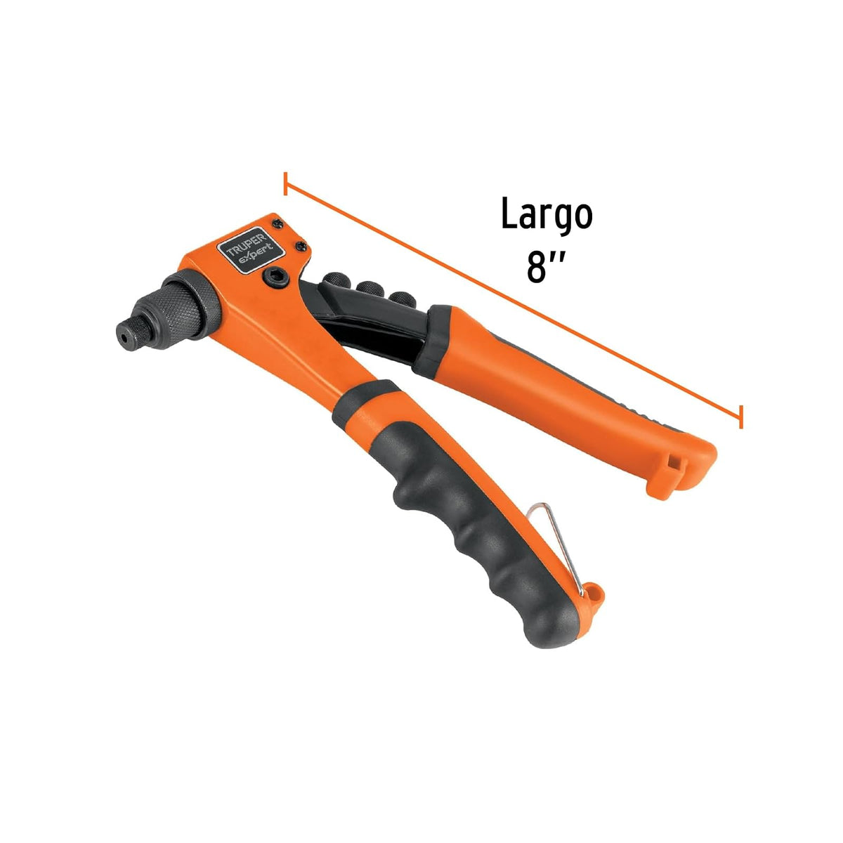 Truper Expert REX-8, Remachadora profesional 8" sistema de presión ajustable