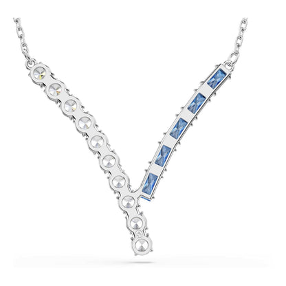 Swarovski Colgante Matrix, Tallas mixtas, Azul, Baño de rodio